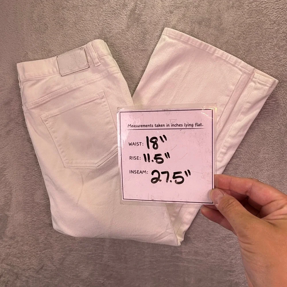 Lauren Ralph Lauren Women Jeans‎ Sz 16 White Classic Straight Leg 209110643